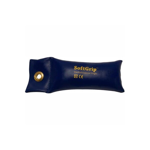 CanDo SoftGrip Hand Weight, 2.5 lb., Blue